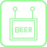 Beer Sign Vector Icon