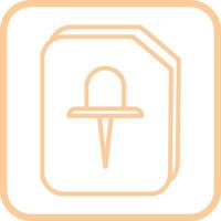 Office Pin Vector Icon