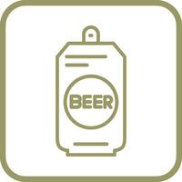 Beer Can II Vector Icon