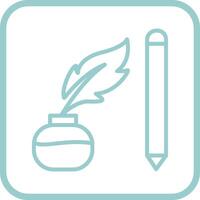 Writing Equipment Vector Icon