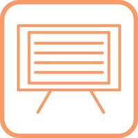 Classroom Board Vector Icon