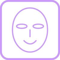 Ancient Face Mask Vector Icon