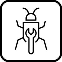 Bug Fixing Vector Icon