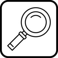 Magnifying Glass Vector Icon