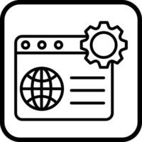 Web Optimization Vector Icon