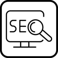 Search Engine Optimization Vector Icon