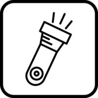 Flashlight Vector Icon