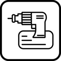 Drill Machine Vector Icon