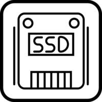 SSD Vector Icon