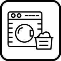 Washing Machine Vector Icon