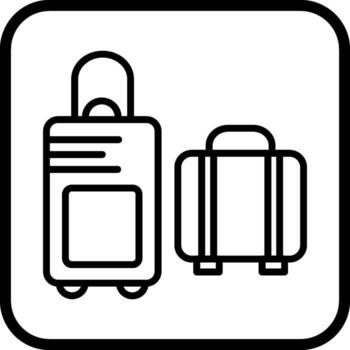 Suitcase Vector Icon