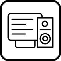 Speaker Vector Icon