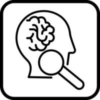 Intelligent Search Vector Icon