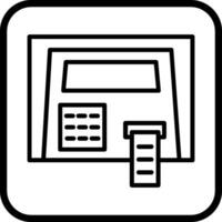 ATM Machine Vector Icon