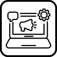 Digital Marketing Vector Icon