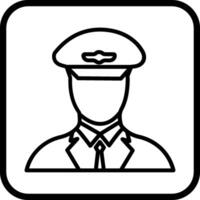 Flight Captain Vector Icon