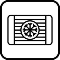 icono de vector de enfriamiento