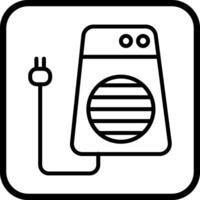 icono de vector de humidificador de aire