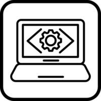 código mejoramiento vector icono