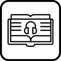 Audio Book Vector Icon