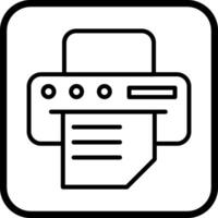 Printer Vector Icon