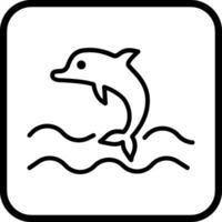 Dolphin Vector Icon