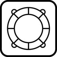 Life Saving Tube Vector Icon