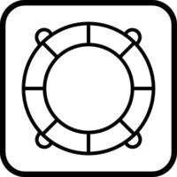 Life Saving Tube Vector Icon