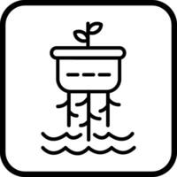 Hydroponic Vector Icon