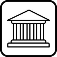 Parthenon Vector Icon