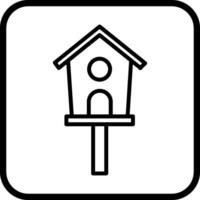 Birdhouse Vector Icon