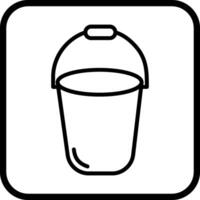 Bucket Vector Icon