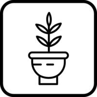 icono de vector de planta