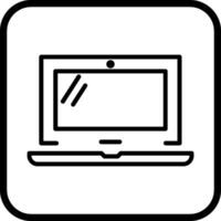 icono de vector de laptop