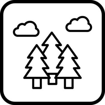Forest Vector Icon