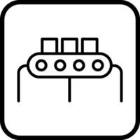 Conveyor Vector Icon