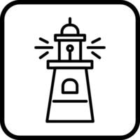 icono de vector de faro