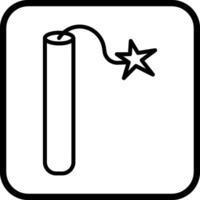 Single Dynamite Vector Icon