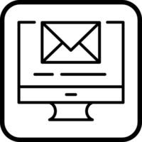 icono de vector de correo electrónico