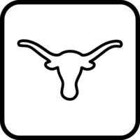 Bull Horns Vector Icon