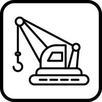 Crane I Vector Icon