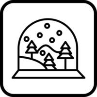 Snow Globe Vector Icon