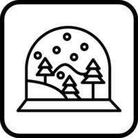 Snow Globe Vector Icon