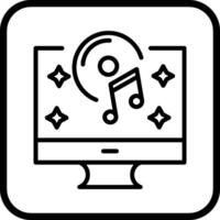 icono de vector de musica