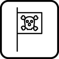 PIrate Flag I Vector Icon