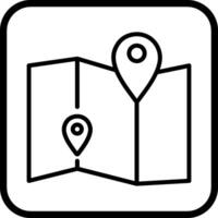 Map Vector Icon