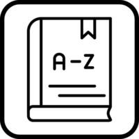 From A To Z Vector Icon