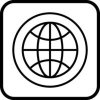 icono de vector de mundo