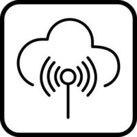 Internet Cloud Vector Icon