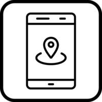 Location Service Vector Icon